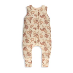 Sac de dormit reversibil cu picioare 2.5 TOG – 6-12 luni XS Almond/Cream