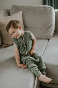 Sac dormit cu picioare S Light, 1.5 TOG – 1-2 ani Sand - Img 5