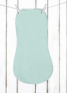 Săculeț Swaddle pentru infașat, din bumbac + căciulița – Second step Mint - Img 4
