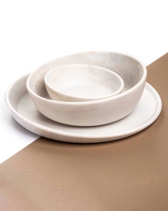 Set cadou pentru masă - Marble Autumn Gold