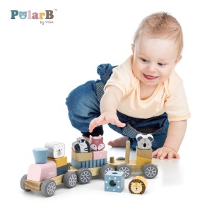 Trenulet modular cu animale, PolarB Viga - Img 2