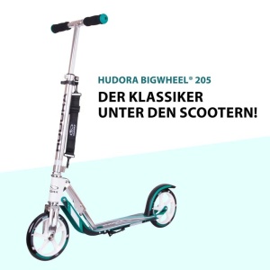 Trotinetă HUDORA BigWheel® 205 - turquoise - Img 7