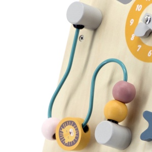 Antemergator gri cu activitati tip Montessori, PolarB, Viga - Img 2