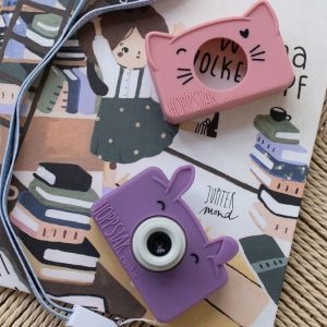 Aparat foto video digital pentru copii – Hoppstar Rookie Bunny Blossom - Img 2