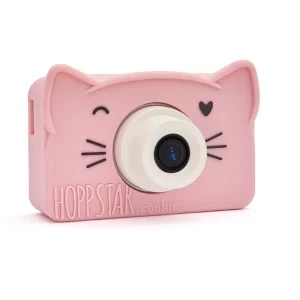 Aparat foto video digital pentru copii – Hoppstar Rookie Cat Pink