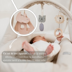 Arcadă activități pentru bebe cu jucării senzoriale și aparat de sunete– Sand - Img 6