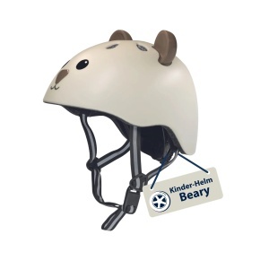 Cască protectie pentru copii - Hudora Beary, mocha, mărimea 48-52 cm - Img 2