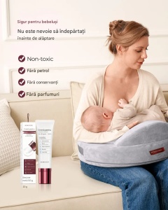 Cremă pentru mameloane ComfortNip™ - cu efect răcoritor și aplicare igienică fără contact direct - Img 3