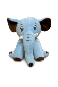 Jucărie de pluș - Elefant albastru