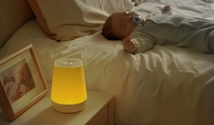 Lampă de veghe si Aparat de sunete "white noise" – Control Mobil Baby Momcozy - Img 3