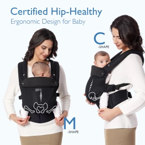 Marsupiu ERGONOMIC AIR Mesh - Negru - Img 4