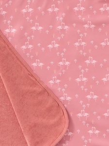 Poncho plajă cu protecție solară - Flamingo - Img 4