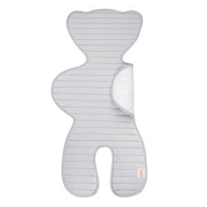 Protecție antitranspirație pentru scaun auto 3D – gri universal - Img 3