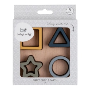Puzzle cu forme din silicon pentru bebeluși - Img 9