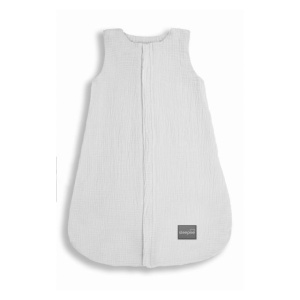 Sac de dormit din muselină/bumbac cu reversibil 1 TOG – 0-4 luni -Gri Deschis