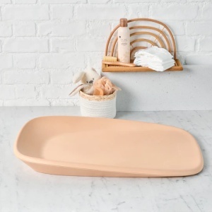 Saltea pentru schimbat, impermeabilă din spumă Peach - 70×50 cm - Img 6