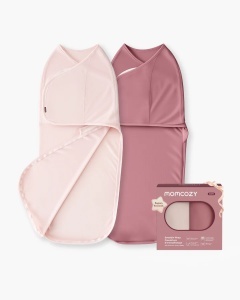 Set 2 Săculeți Swaddle 0-3 luni (3,5–6,5 kg) – Bloom