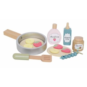Set de clătite - jucării lemn