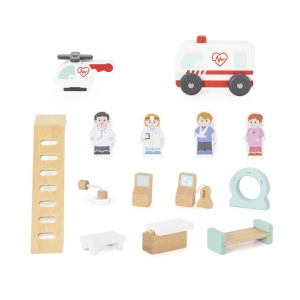 Set de joaca - Spital cu 3 etaje - Img 2