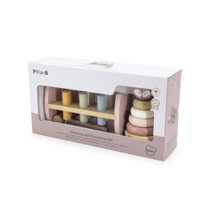 Set stivuitor si mini banc cu ciocan - Vulpe - Img 2