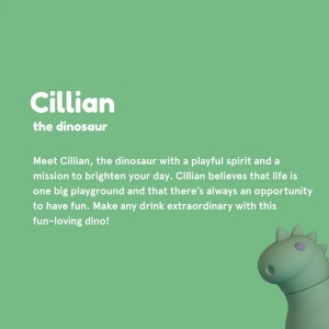 Sticlă termos din oțel inoxidabil Bestie - Dinosaur - Img 2