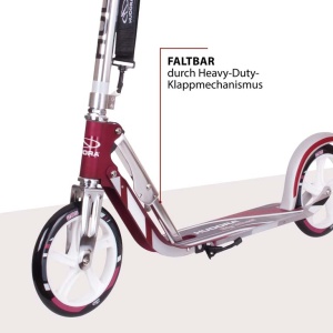 Trotinetă HUDORA BigWheel® 205 - magenta - Img 6