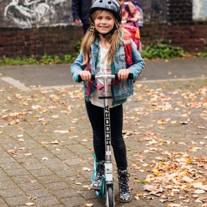 Trotinetă HUDORA BigWheel® 205 - turquoise - Img 2