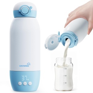 Încălzitor mobil super-rapid 600 ml – lapte matern și apă, baterie 10.000 mAh, perfect pentru călătorii