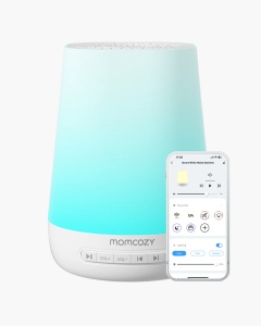 Lampă de veghe si Aparat de sunete "white noise" – Control Mobil Baby Momcozy