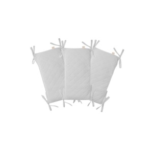 Protecție pătuț PACHET MODULAR 3×60 cm – Gri