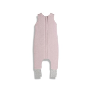 Sac de dormit muselină/bumbac cu 2 fețe cu picioare 1 TOG – 3-4 ani Rose