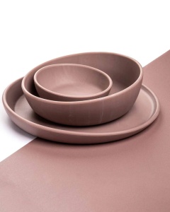 Set cadou pentru masă- Marble Powderblush
