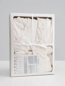Set pentru nou născuți Nr. 1 - 16 piese din bumbac organic - Img 2