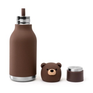 Sticlă termos din oțel inoxidabil Bestie - Brown Bear - Img 3