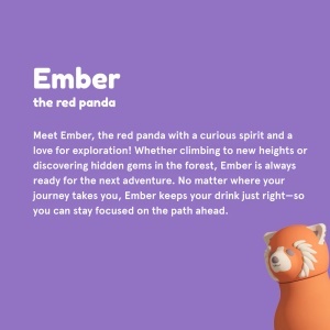 Sticlă termos din oțel inoxidabil Bestie - Red Panda - Img 2