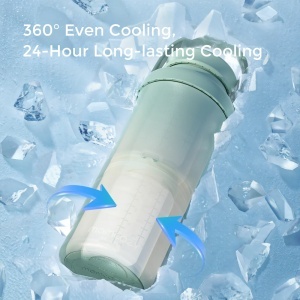 Termos răcitor lapte matern pentru exterior, fără alimentare - Milk Cooler 355 ml - Img 5