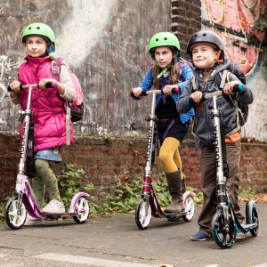 Trotinetă HUDORA BigWheel® 205 - magenta - Img 2