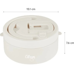 Caserolă termoizolantă cu 2 compartimente, 400ml - Mov - Img 6