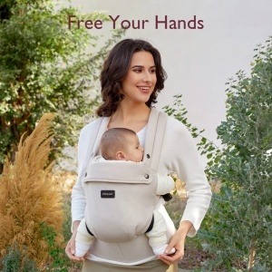 Marsupiu ERGONOMIC PureHug Cozy si Ușor – Crem - Img 6