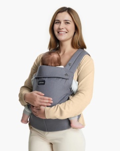 Marsupiu ERGONOMIC PureHug - gri, Momcozy - Img 2