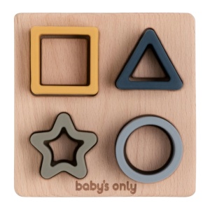 Puzzle cu forme din silicon pentru bebeluși