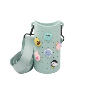 Suport de silicon pentru sticlă - Bestie Sling, Green - Img 2
