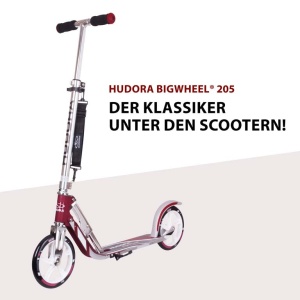 Trotinetă HUDORA BigWheel® 205 - magenta - Img 7