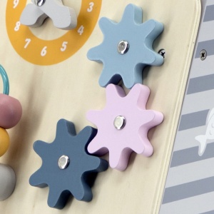 Antemergator gri cu activitati tip Montessori, PolarB, Viga - Img 3