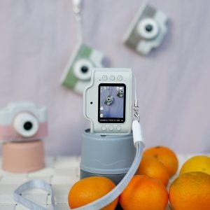 Aparat foto video digital pentru copii – Hoppstar Expert Blue - Img 6