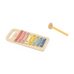 Banc de lovit cu Xilofon Montessori 3 in 1, Viga - Img 4