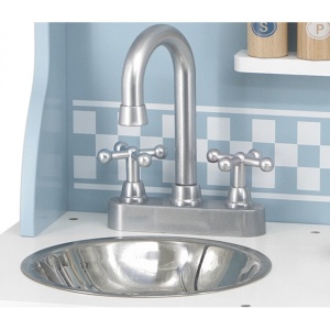 Bucatarie albastra din lemn cu accesorii, PolarB, Viga - Img 2