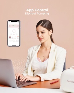 Pompă de sân portabilă single- MOBILE FLOW M9 – Roșu - Img 2