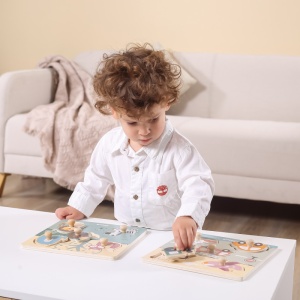 Puzzle cu mânere – Animale - Img 4