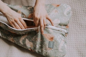 Sac de dormit Newborn - Jungle Pink 0-4 luni 2,5 TOG - Img 6